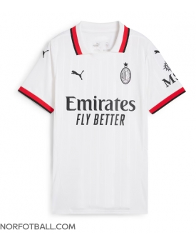 Billige Fotballdrakt AC Milan Replika Bortedrakt Dame 2024-25 Kortermet